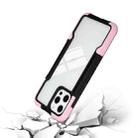 For iPhone 12 / 12 Pro TPU + PC + Acrylic 3 in 1 Shockproof Protective Case(Pink) - 4