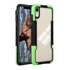 For iPhone XR TPU + PC + Acrylic 3 in 1 Shockproof Protective Case(Green) - 1