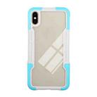 TPU + PC + Acrylic 3 in 1 Shockproof Protective Case For iPhone XS Max(Sky Blue) - 2