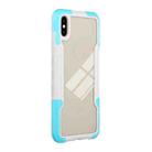 TPU + PC + Acrylic 3 in 1 Shockproof Protective Case For iPhone XS Max(Sky Blue) - 3
