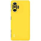 For Xiaomi Redmi K40 Gaming / Mi Poco F3 GT IMAK UC-2 Series Shockproof Full Coverage Soft TPU Case(Yellow) - 1