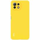 For Xiaomi Mi 11 Lite 5G IMAK UC-2 Series Shockproof Full Coverage Soft TPU Case(Yellow) - 1