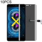 For Huawei Honor 6X 10 PCS 9H Surface Hardness 180 Degree Privacy Anti Glare Screen Protector - 1