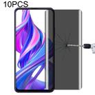 For Huawei Honor Play 7 10 PCS 9H Surface Hardness 180 Degree Privacy Anti Glare Screen Protector - 1