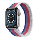 Four-color Rainbow Milanese Watch Band For Apple Watch Series 7 45mm / 6 & SE & 5 & 4 44mm / 3 & 2 & 1 42mm(9) - 1