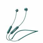 Original Lenovo SH1 Intelligent Noise Reduction Neck-mounted Magnetic Wire-controlled Bluetooth Earphone, Support Call(Green) - 1