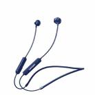 Original Lenovo SH1 Intelligent Noise Reduction Neck-mounted Magnetic Wire-controlled Bluetooth Earphone, Support Call(Navy Blue) - 1