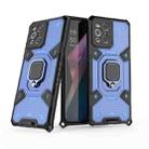 For OPPO Find X3 Space PC+TPU Ring Holder Protective Case(Blue) - 1