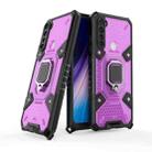 For Xiaomi Redmi Note 8 Space PC+TPU Ring Holder Protective Case(Purple) - 1