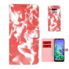 For LG K50 / Q60 Cloud Fog Pattern Horizontal Flip Leather Case with Holder & Card Slot & Wallet(Red) - 1