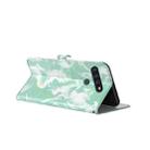 For LG Stylo 6 / K71 Cloud Fog Pattern Horizontal Flip Leather Case with Holder & Card Slot & Wallet(Mint Green) - 4