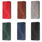 For Xiaomi Poco M3 Skin Feel Magnetic S-type Solid Color Horizontal Flip Leather Case with Holder & Card Slot & Wallet(Red) - 7