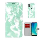 For ZTE Blade A7s 2020 Cloud Fog Pattern Horizontal Flip Leather Case with Holder & Card Slot & Wallet(Mint Green) - 1