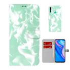 For Huawei P smart Z / Y9 Prime 2019 Cloud Fog Pattern Horizontal Flip Leather Case with Holder & Card Slot & Wallet(Mint Green) - 1