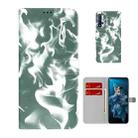 For Huawei Honor 20 / nova 5T Cloud Fog Pattern Horizontal Flip Leather Case with Holder & Card Slot & Wallet(Dark Green) - 1