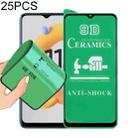 For OPPO Realme C11 (2021) 25 PCS 9D Full Screen Full Glue Ceramic Film - 1