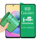 For Xiaomi Redmi Note 10 5G 9D Full Screen Full Glue Ceramic Film - 1