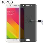 For OPPO A59 10 PCS 9H Surface Hardness 180 Degree Privacy Anti Glare Screen Protector - 1