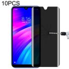 For Xiaomi Redmi 7 10 PCS 9H Surface Hardness 180 Degree Privacy Anti Glare Screen Protector - 1