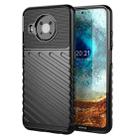 For Nokia X20 Thunderbolt Shockproof TPU Protective Soft Case(Black) - 1