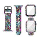 Silicone Printing Integrated Watch Case Watch Band For Apple Watch Series 3 & 2 & 1 42mm(Ferris Wheel) - 1
