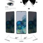 For Samsung Galaxy S20 0.3mm 9H Surface Hardness 3D Curved Surface Privacy Glass Film - 5