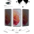 For Samsung Galaxy S21 5G 0.3mm 9H Surface Hardness 3D Curved Surface Privacy Glass Film - 5