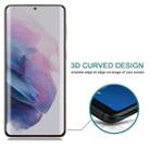 For Samsung Galaxy S21+ 5G 0.3mm 9H Surface Hardness 3D Curved Surface Privacy Glass Film - 4