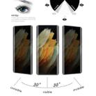 For Samsung Galaxy S21 Ultra 5G 0.3mm 9H Surface Hardness 3D Curved Surface Privacy Glass Film - 5