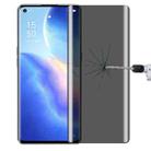 For OPPO Reno5 Pro 5G 0.3mm 9H Surface Hardness 3D Curved Surface Privacy Glass Film - 1