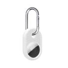 Silicone Shockproof Protective Sleeve For AirTag(White) - 1