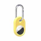Silicone Shockproof Protective Sleeve For AirTag(Yellow) - 1