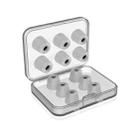 6 Pairs New Bee NB-M1 Slow Rebound Memory Foam Ear Caps with Storage Box, Suitable for 5mm-7mm Earphone Plugs(Grey) - 1