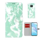 For  Xiaomi Mi 10T Lite 5G Cloud Fog Pattern Horizontal Flip Leather Case with Holder & Card Slot & Wallet(Mint Green) - 1