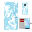 For  Xiaomi Mi 10T Lite 5G Cloud Fog Pattern Horizontal Flip Leather Case with Holder & Card Slot & Wallet(Sky Blue) - 1