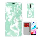 For Xiaomi Redmi 8 / 8A Cloud Fog Pattern Horizontal Flip Leather Case with Holder & Card Slot & Wallet(Mint Green) - 1
