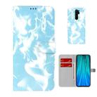 For Xiaomi Redmi Note 8 Pro Cloud Fog Pattern Horizontal Flip Leather Case with Holder & Card Slot & Wallet(Sky Blue) - 1