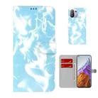 For Xiaomi Mi 11 Pro Cloud Fog Pattern Horizontal Flip Leather Case with Holder & Card Slot & Wallet(Sky Blue) - 1