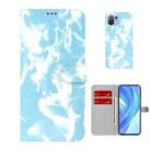 For Xiaomi Mi 11 Lite Cloud Fog Pattern Horizontal Flip Leather Case with Holder & Card Slot & Wallet(Sky Blue) - 1