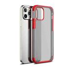 For iPhone 12 Pro Max Shockproof Ultra-thin Frosted TPU + PC Protective Case(Red) - 1