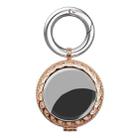Copper Jewelry Style Shockproof Protective Cover Case with Keychain Hook Loop For AirTag(Rose Gold) - 1