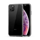 For iPhone 11 Pro Max Shockproof TPU + PC Protective Case (Transparent Black) - 1