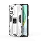 For Xiaomi Mi 10T 5G Supersonic PC + TPU Shock-proof Protective Case with Holder(White) - 1