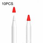 10 PCS Paperfeel Flim Mute Nib Protective Case for Apple Pencil 1 / 2(Red) - 1