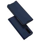 For Sony Xperia 5 III DUX DUCIS Skin Pro Series Horizontal Flip PU + TPU Leather Case with Holder & Card Slots(Blue) - 1