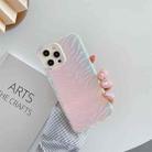 For iPhone 12 mini Double-sided Film Laser TPU Protective Case (Tiger Texture) - 1