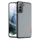 For Samsung Galaxy S21 FE DUX DUCIS Fino Series PU + TPU Protective Case(Blue) - 1