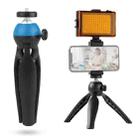 ADAI VK-02 Live Broadcast Video Shooting Mobile Phone LED Fill Light Tripod Set for 3.5mm Audio Input Device(Blue) - 1