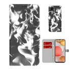 For Samsung Galaxy A42 5G Cloud Fog Pattern Horizontal Flip Leather Case with Holder & Card Slot & Wallet(Black) - 1