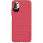 For Xiaomi Redmi Note 10 5G NILLKIN Frosted Concave-convex Texture PC Protective Case(Red) - 1